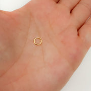 JRC3GP. 6MM Close Gold Plated Jump Ring